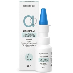Apotekets Næsespray med Eukalyptus produktbillede