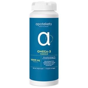 Apotekets Omega-3 Fiskeolie produktbillede
