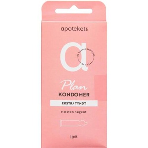 Plan Kondomer Rød 10 stk. produktbillede