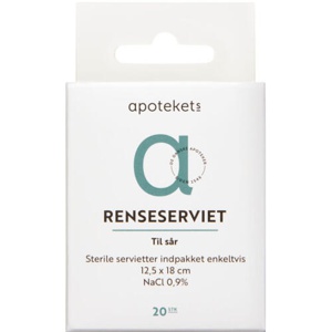 Apotekets Renseserviet Sår produktbillede