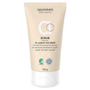Apotekets Scrub Uden Parfume produktbillede