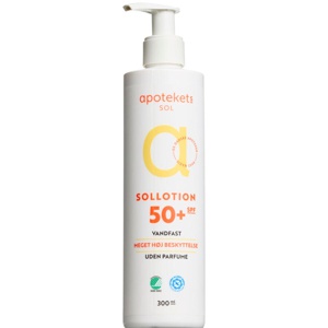 Apotekets Sollotion SPF50+ Rejs produktbillede