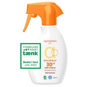 Solspray SPF30 produktbillede