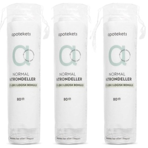 Apotekets Vatrondeller Rund 3 Pak produktbillede