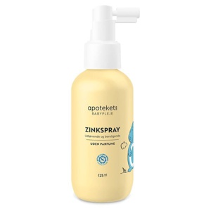 Apotekets Babypleje Zinkspray Uden Parfume produktbillede