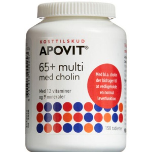 Apovit 65+ multi med cholin produktbillede