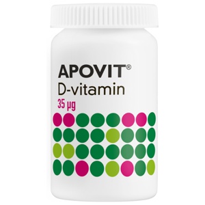 Apovit D3-vitamin 35 mikg produktbillede