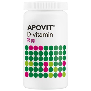 Apovit D3-vitamin 35 mikg produktbillede