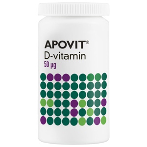 Apovit D3-vitamin 50 mikg produktbillede
