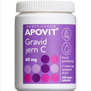Apovit Gravid Jern C produktbillede