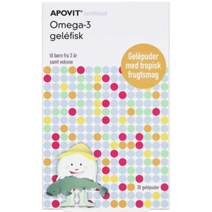 Apovit Omega-3 Gelefisk produktbillede