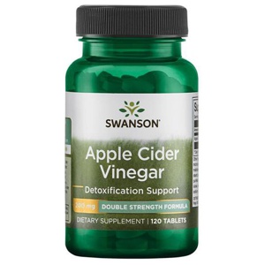 Äppelcidervinäger 200 mg 120 tabletter produkt bild