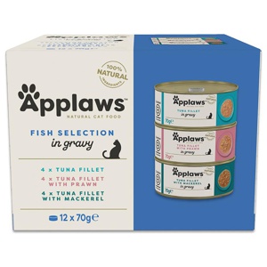 Applaws Adult Mixed Pack Cat Cans in Gravy Saver Pack 24 x 70g product image