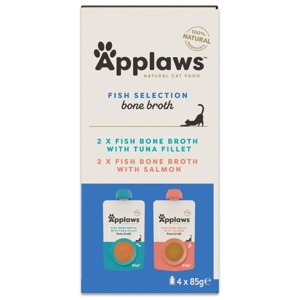 Applaws Cat Fish Broth Selection 4 x 85g product image