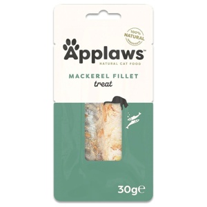 Applaws Cat Loin Mackerel - Ekonomipack: 6 x 30 g produkt bild