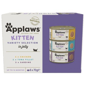 Applaws Kitten Mixed Selection i Gele Multipack (6x70g) produktbilde