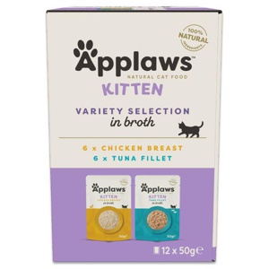 Applaws Natural Kitten in Brühe 12 x 50 g Produktbild