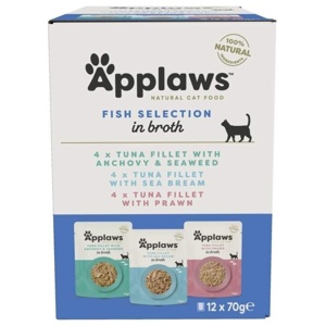 APPLAWS Cat Fish in Broth Multipack produkt bild