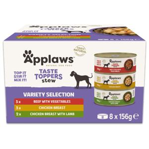 Applaws Taste Toppers provmix 8 x 156 g - Provpack stuvning produkt bild