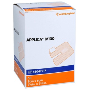 APPLICA I.V.100 Kanülenpflaster m.Saugpolster Produktbild