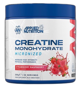 Applied Nutrition Creatine Monohydrate, Strawberry & Raspberry - 250 grams product image