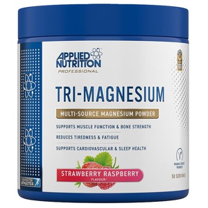 Applied Nutrition Tri Magnesium Powder Strawberry Raspberry Flavour 200g product image