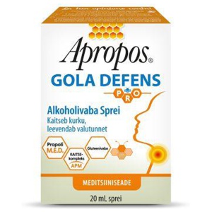 Apropos Gola Defens kurgusprei lastele 20 ml toote pilt