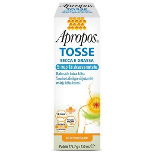 Apropos Tosse köhasiirup täiskasvanutele 150 ml toote pilt