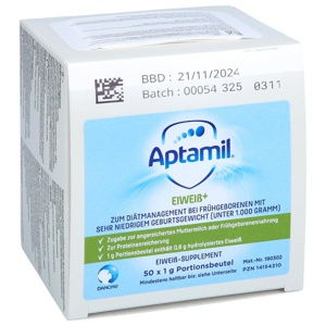 Aptamil EIWEISS+ 50X1 g Pulver Produktbild