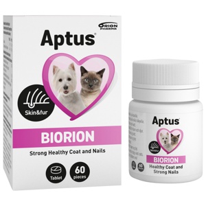 Aptus Biorion fôrtilskudd til hund og katt 60 stk produktbilde