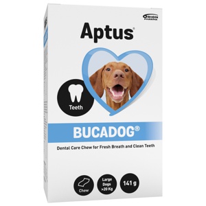 Aptus Bucadog tyggelapper til store hunder 141 g produktbilde