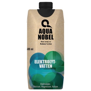 Aqua Nobel Elektrolytvand Kokos/Lime 500 ml produktbillede