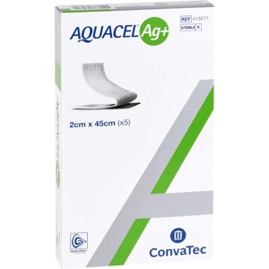 Aquacel Ag+ 2x45 cm Tamponaden Produktbild