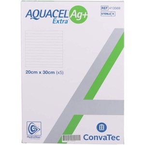 AQUACEL Ag+ Extra 20x30 cm Kompressen Produktbild