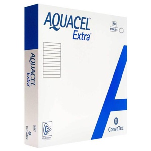 Aquacel Extra 15x15 cm Kompressen, 5 St Kompressen Produktbild