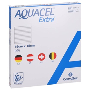 AQUACEL Extra 15x15 cm Verband Produktbild
