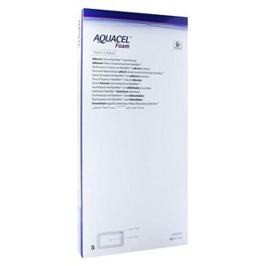 AQUACEL Foam adhäsiv 10x30 cm Verband Produktbild