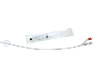 Aquaflate Brillant helsilikon prefylt mann CH16 kateter 5 stk produktbilde