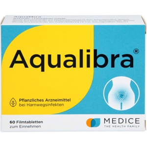 Aqualibra® Filmtabletten bei Harnwegsinfekten, 60 St Filmtabletten Produktbild