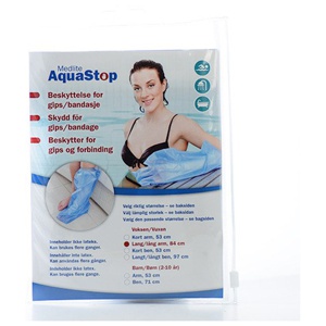 AquaStop beskyttelse voksen arm lang 84 cm 1 stk produktbillede