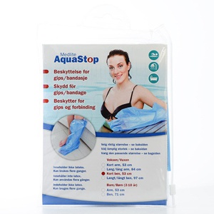 AquaStop beskyttelse voksen ben kort 53 cm 1 stk produktbillede