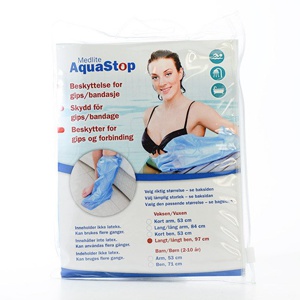 AquaStop beskyttelse voksen ben lang 97 cm 1 stk produktbillede