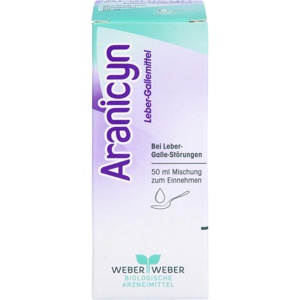 ARANICYN Leber Gallemittel Mischung Produktbild
