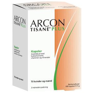 Arcon Tisane Plus - 180 kaps. produktbillede