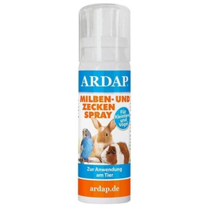 Ardap Milben- und Zeckenspray für Nager und Ziervögel, 100 ml Spray Produktbild