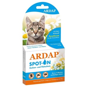 ARDAP Spot-On für Katzen bis 4 kg Produktbild