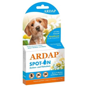Ardap Spot-on für kleine Hunde bis 10 kg Produktbild