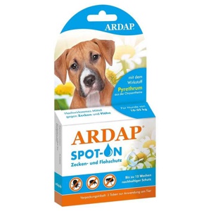 Ardap Spot-on fÃ¼r mittelgrosse Hunde 10-25 kg Produktbild