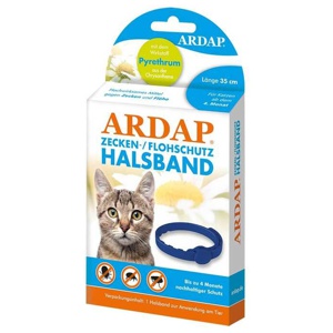 ARDAP Zecken-/Flohschutzhalsband Katzen ab 4.Monat Produktbild
