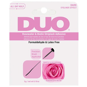 Ardell DUO Rosewater & Biotin Striplash Adhesive - Dark 5 g produkt bild